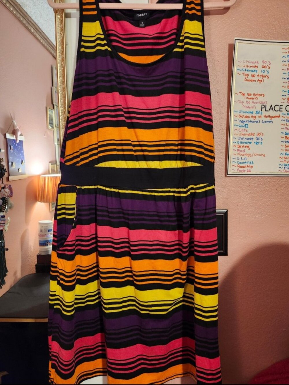 TORRID Colorful Striped Dress